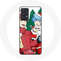 Maniacase Hoesje voor Samsung Galaxy A13 5G Karma en Nagisa Assassination Classroom Anime kerstdag