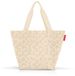 Reisenthel Shopper M Handtas Shopper - 15L - Leo Vanilla Beige