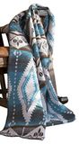 Carstens, Inc JB6647 Turquoise Earth Throw Deken