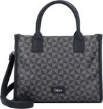 Gabor Barina Zip Tote Bag Mixed Black Zwart