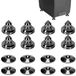 24K vergulde speaker spikes - Set van 8 - Noir