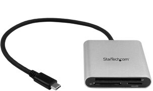 StarTech.com USB 3.0 Flash geheugen multi kaartlezer/schrijver met USB-C - SD, microSD, CompactFlash