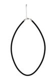 IZIA Ketting Zwart 48 cm