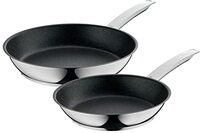 WMF Permadur Advance Pannenset - 2-delig - Braadpan 28 + 24 cm - Roestvrij staal - Ovenvast