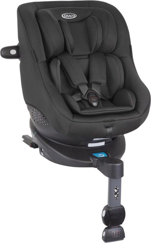 Graco Turn2Me DLX i-Size R129 - Midnight - 360º draaibaar autostoeltje - van 40 tot 105 cm