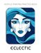 Acrylic Eclectic Acrylic Painting Practice Book - Eclectic: A Vibrant Practice Book of Abstract Geometric Faces