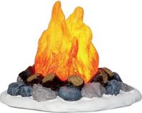 LEMAX Village feu de camp - avec éclairage