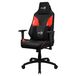 Aerocool Admiral Chaise de jeu universelle Siège rembourré Noir, Rouge