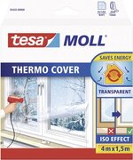 tesa tesamoll thermo cover PE raamisolatie folie - 4 x 1,5 meter