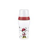 NUK 10216336 Biberon 260 ml Transparent, Rouge Polypropylène (PP)