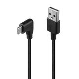Lindy 32000 USB-kabel USB 2.0 0,5 m Zwart