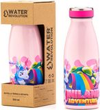 Water Revolution Uniland Thermosfles RVS Dubbelwandig 400ml