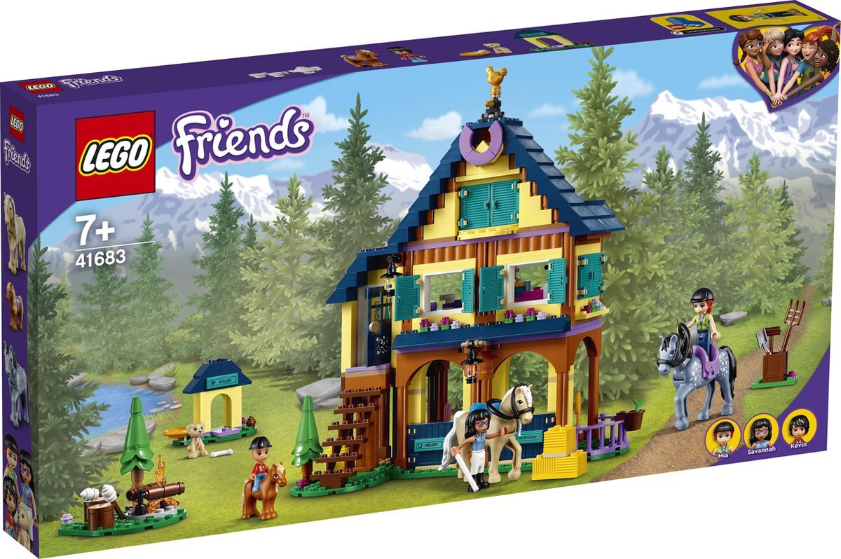 lego Friends Paardrijbasis in het Bos - 41683