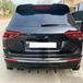Oneway Volkswagen Tiguan II Standard/R-Line 2016-2020 Achterbumperskirt (Diffuser) - Glanzend zwart