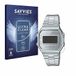 Savvies Film protecteur d'écran pour Casio A168WEM-7EF - Film protecteur transparent 6 Pièces