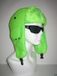 Neon bontmuts - groen