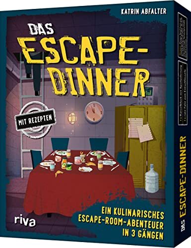 Riva Das Escape-Dinner - Ein kulinarisches Escape-Room-Abenteuer in 3 Gängen: Mit Rezepten