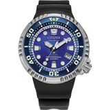 Citizen Promaster Dive BN1025-08L Horloge - Rubber - Zwart - Blauw - Ø 46 mm