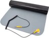 Velleman Antistatische soldeermat met aardingssnoer - 1000 x 700 mm - grijs