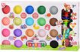 Playgo Klei Speelset Luxe - 20 Kleurrijke Kleipotjes voor Kinderen
