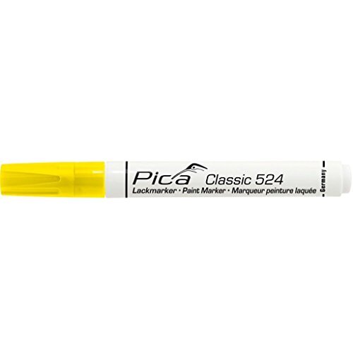 Pica 524/44 Lakmarker - Rond - Geel - 2-4mm