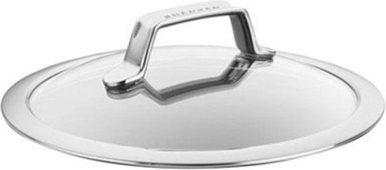 Scanpan TechnIQ Deksel - 22cm - Glas - RVS/Glas