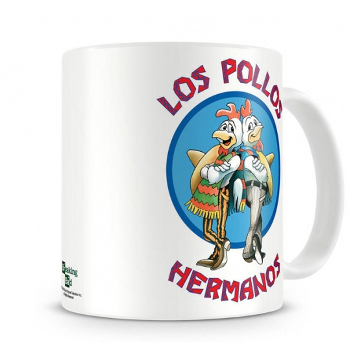 123 Kado koffiemokken Breaking Bad mok / beker Los Pollos - 325 ml - Porselein