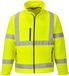 Portwest S424 Hi-Vis Klassiek Softshell Jack Normale Pasvorm 4 Opbergzakken