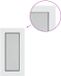 vidaXL - Kelderraam - RISOR - 35 x 70 cm - PVC en Glas - Links binnendraaiend