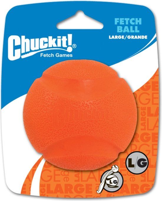 Chuckit! Fetch Ball - Large - Orange - 1 pc