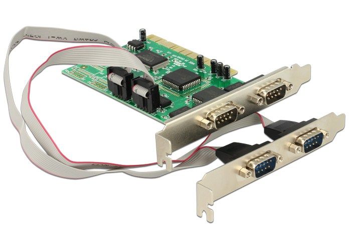 Delock PCI 4x Serial Interface Card