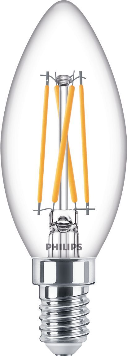 Philips LED Kaarslamp E14 - 4W - 470lm - Dimbaar - Warm Wit