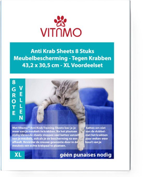 Vitamo™ Katten Anti Krab Training Sheets - Meubelbescherming - 8 Stuks