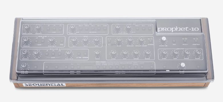 Decksaver DS-PC-PROPHET5-10D Cover voor Sequential Prophet-5/10 Desktop - Transparant