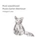 Musti Musti aiaseiklused/ Mustis Garten Abenteuer: Üks lasteraamat kassiproua igapäevaelust maal/ Ein Kinderbuch über eine Katze auf dem Land
