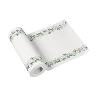 PAW Stoffen Tafelloper 40 cm x 24 m - Elegante Bladeren
