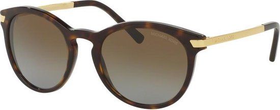 Michael Kors 2023 Adrianna 3106T5 Zonnebril - Bruin - Brown Gradient Polarized - Vrouwen