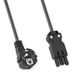 Bachmann Spiralleitung H05VV-F 3G1,5mm² L:1,0m sw ISV/CEE7/7