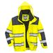 Portwest C466 Hi-Vis Klassiek Bomberjas 8 Zakken Reflecterend Vlekbestendig | Geel/Marineblauw, 3XL