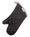 Städter Oven Mitt Black Cotton 220 °C