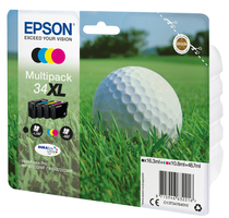 Epson 34XL Ink Cartridge Multipack - Black, Cyan, Magenta, Yellow - Original