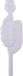 WHT Siphon en plastique, 20 cm
