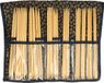 Seeknit Shirotake sokkennaaldenset bamboe 20cm blauw