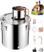 Vevor Alambic d'alcool 50L Moonshine Still Acier inoxydable