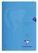 Clairefontaine 323225C - Pak met 25 schriften S'coolbook, ideaal voor school, DIN A4, 32 Pagina's, 90g, liniëring 25 gelijnd met Kantlijn, PP Omslag, Blauw, 1 pak