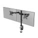 Quantore Monitorarm Quantore 2 schermen 17-27 inch zwart | 4 stuks