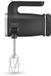 CASO Click & Mix Batteur à main sans fil – 150 Watt – 8 Vitesses – Batterie Lithium-Ion – Incluant 2 crochets pétrisseurs & 2 fouets – Inox/Noir