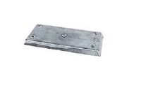 Plastimo Anode 0,9 kg opschroefbaar, 5 schroefgaten, 155x70x15 mm