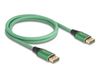 Delock 80629 DisplayPort kabel 1 m Groen
