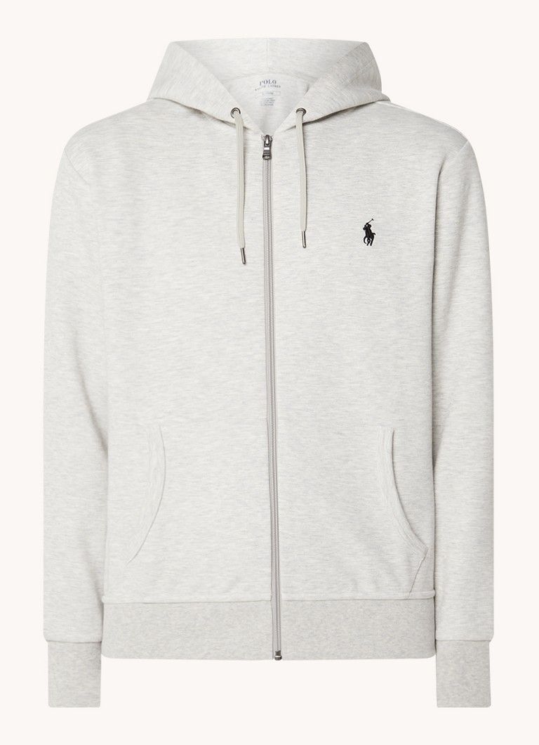 Ralph Lauren Sweatvest met capuchon en logoborduring